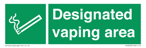 Designated vaping area